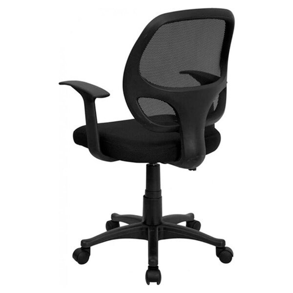 Nicer Interior Ergonomic Office Chair with Arms - Black