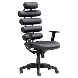 Chaise pour cadre par Nicer Interior, simili cuir noir