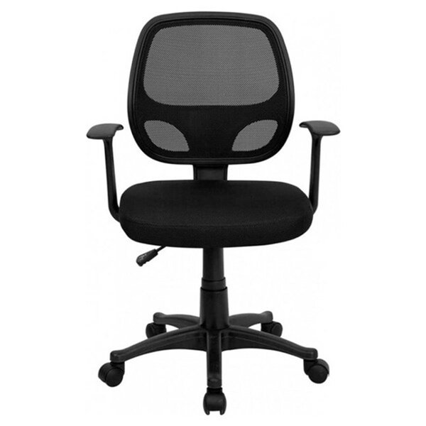 Chaise d'ordinateur ergonomique de Nicer Interior, noir AP3118-NA