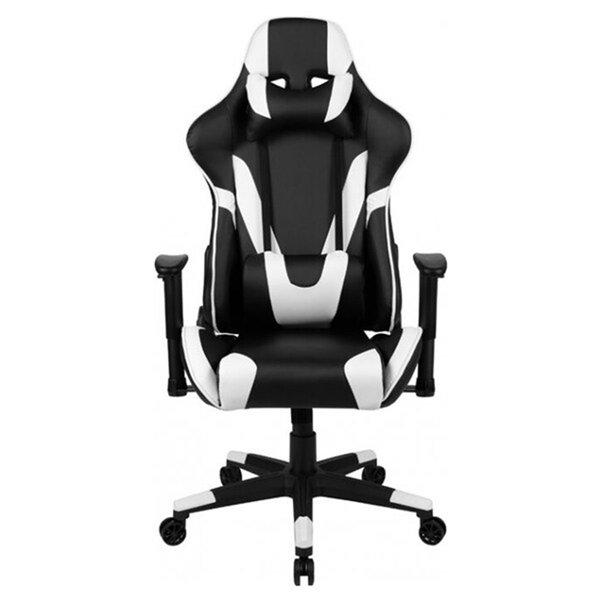 Nicer Interior Memory Foam Drafting Chair - Grey and Natural Wooden Frame
