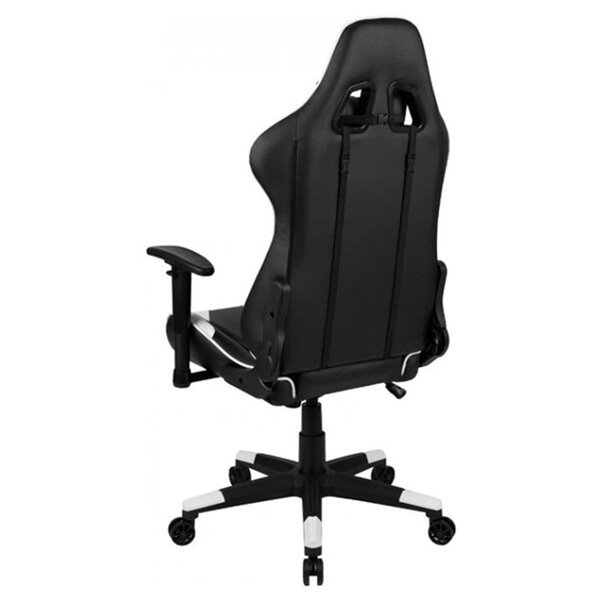 Nicer Interior Memory Foam Drafting Chair - Grey and Natural Wooden Frame