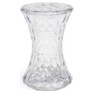 Nicer Interior OCC Wanders Accent Stool  - Clear