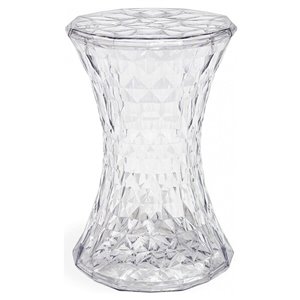 Tabouret d'accent OCC Wanders de Nicer Interior, transparent