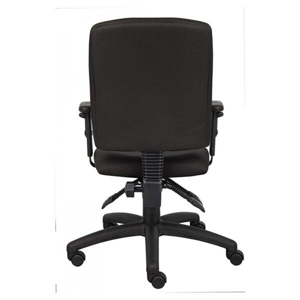 Nicer Interior Multi-Function Ergonomic Desk Chair - Adjustable Arms - Black