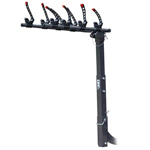 DK2 Hitch Mounted Bike Carrier for up to 4 Bicycles - Steel - 22.5-in x 14-in x 3.75-in