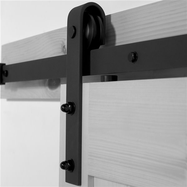 Barn Door Bent Strap Hardware Kit - 96-in