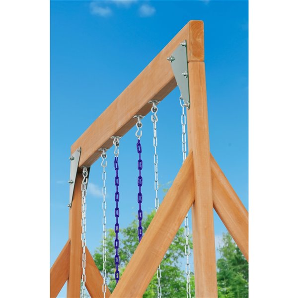 Creative Cedar Designs Trailside Wooden Swing Set - Purple Accessories