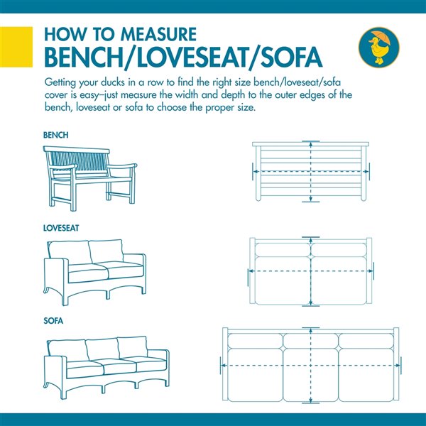 Duck Covers Ultimate Patio Bench Cover - Polyester - 29-in x 61-in - Mocha Cappuccino