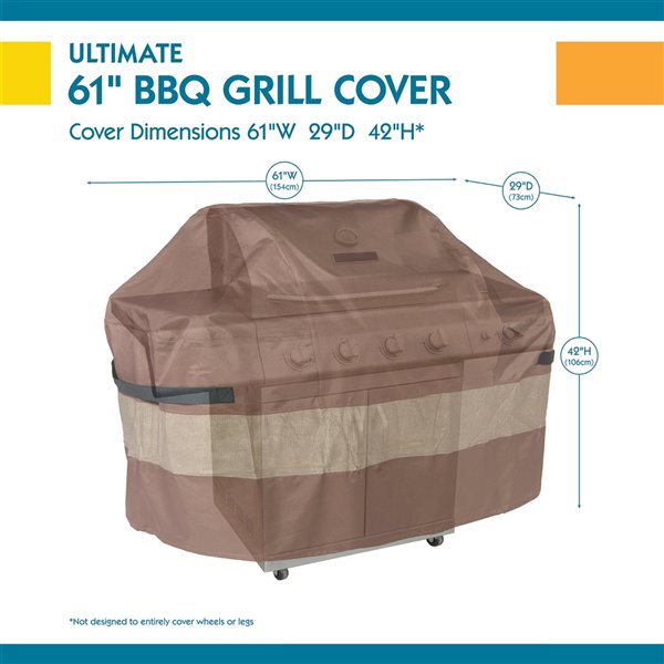 Duck Covers Ultimate Grill Cover - 61-in
