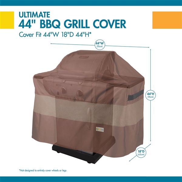 Duck Covers Ultimate BBQ Grill Cover 26in UBB822652 RONA