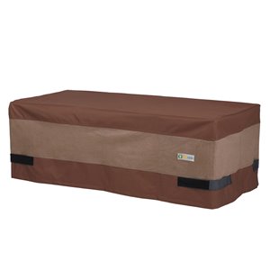 Duck Covers Ultimate Rectangular Coffee Table Cover - Polyester - 47-in - Mocha Cappuccino