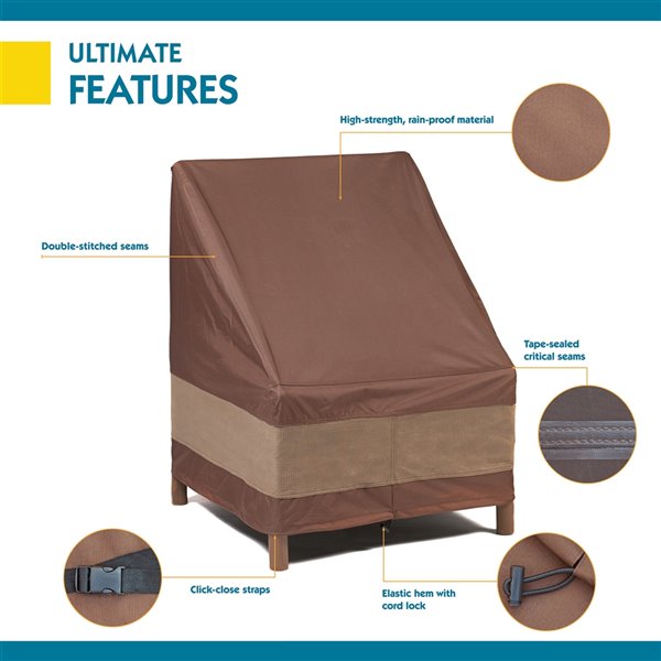 Duck Covers Ultimate Patio Chair Cover, Duck Ultimate Patio Furniture Covers
