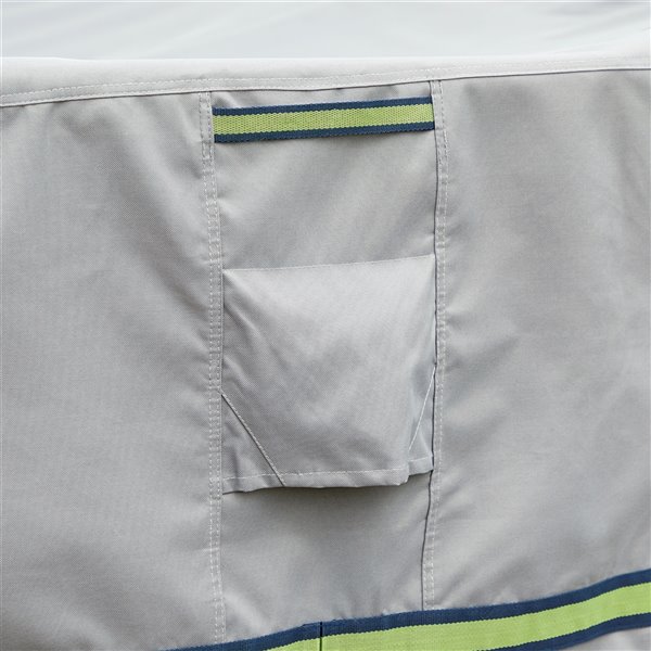 Duck Covers Soteria Rain Proof Rectangular/Oval Patio Table Cover