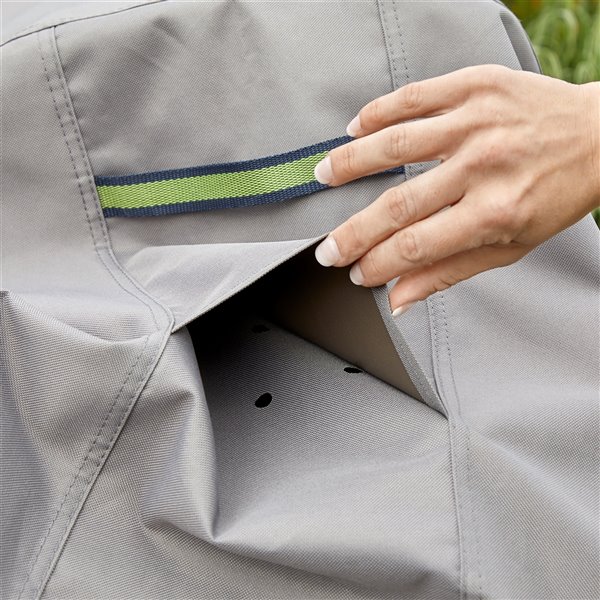 Duck Covers Soteria Rain Proof Rectangular/Oval Patio Table Cover