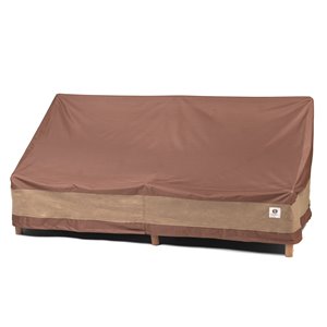 Duck Covers Ultimate Patio Sofa Cover - Polyester - 87-in - Mocha Cappuccino