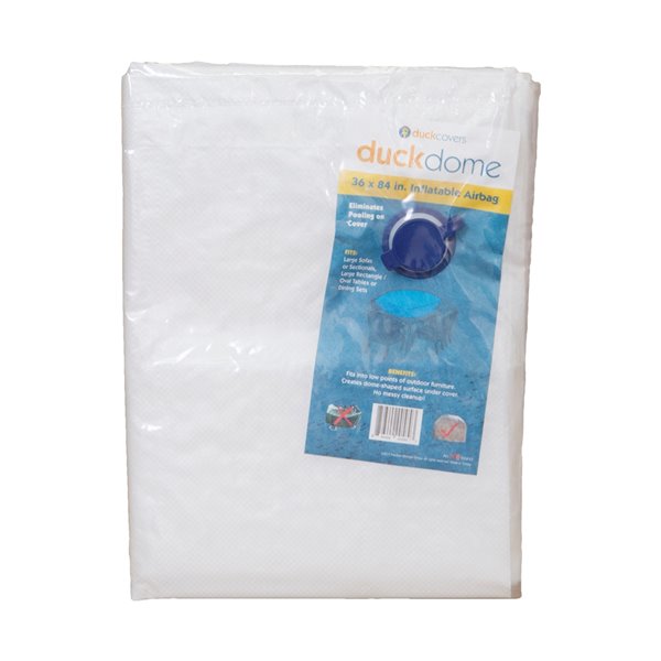Duck Covers Ultimate Duck Dome Airbag - Polypropylene - 36-in x 84-in - White