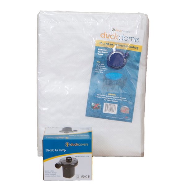 Duck Covers Ultimate Duck Dome Airbag - Polypropylene - 36-in x 84-in - White