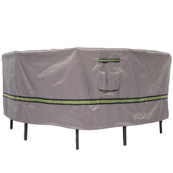 Duck Covers Soteria Rain Proof Round Patio Table Cover Polyester 76