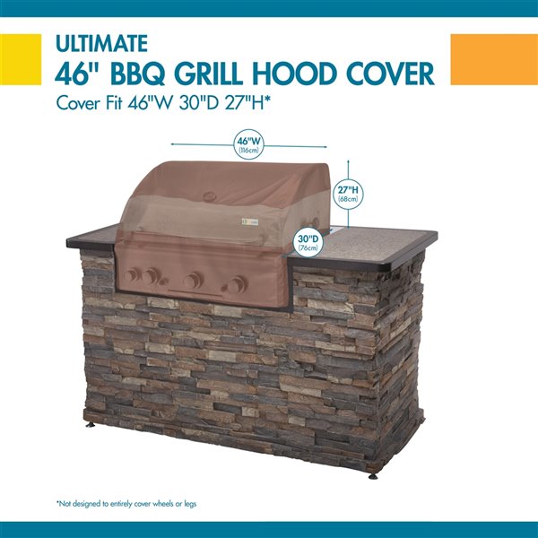 Duck Covers Ultimate Grill Cover for Weber Performer - 28.5-in