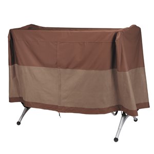 Duck Covers Ultimate Canopy Swing Cover -Polyester - 62-in - Mocha Cappuccino