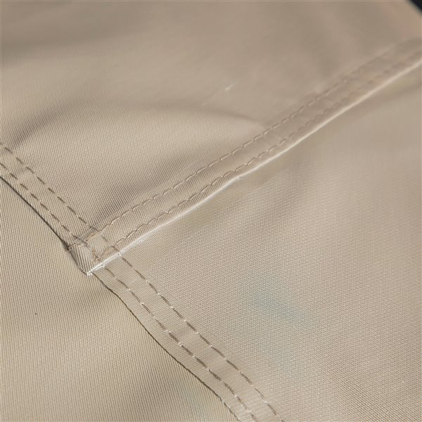 Duck Covers Elegant Patio Sofa Cover - Polyester - 87-in - Swiss Coffee