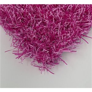 Trylawnturf Diamond+ Artificial Grass - 20-ft x 6.6-ft - Pink