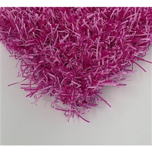 Trylawnturf Diamond+ Artificial Grass - 15-ft x 6.6-ft - Pink