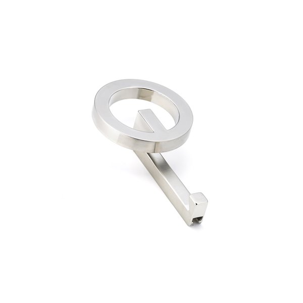 Richelieu Wall Hook - 44-mm - Brushed Nickel