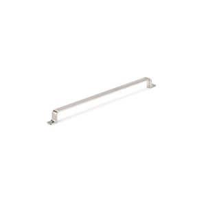 Richelieu 12 5/8-in (320 mm) Center-to-Center Brushed Elegant Nickel Cabinet Pull