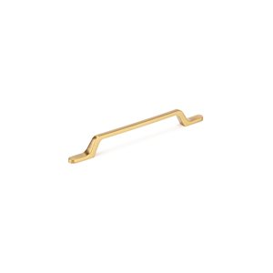 Richelieu 6 5/16-in (160 mm) Center-to-Center Aurum Brushed Gold Modern Cabinet Pull