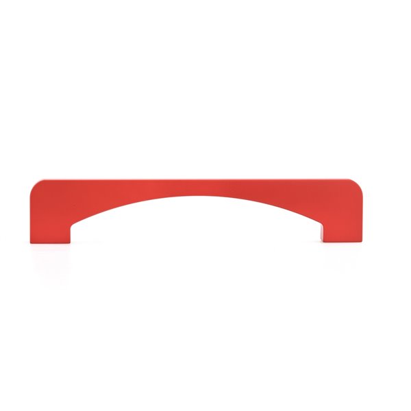 Richelieu Consenza 6 5/16-in (160 mm) Red Contemporary Metal Pull