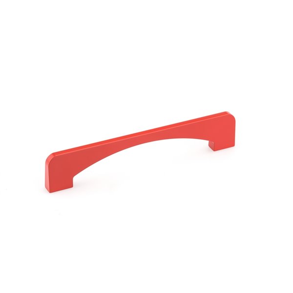Richelieu Consenza 6 5/16-in (160 mm) Red Contemporary Metal Pull