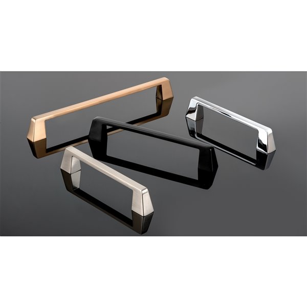 Richelieu 8 13/16-in (224 mm) Center-to-Center Chrome Contemporary Cabinet Pull