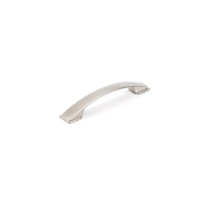 Richelieu 5 1/16-in (128 mm) Center-to-Center Brushed Nickel Contemporary Cabinet Pull