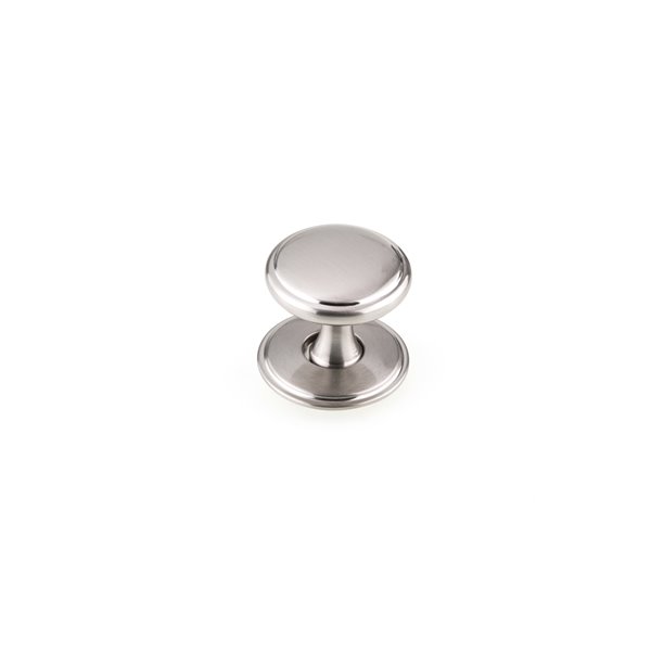 Bouton transitionnel rond Aspen de Richelieu, 1,57 po, nickel brossé