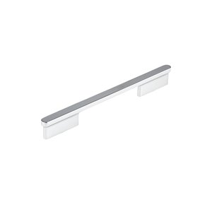 Richelieu 6 5/16-in (160 mm) Center-to-Center Chrome Modern Cabinet Pull