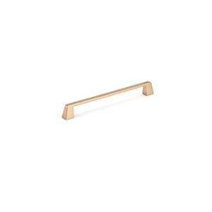 Richelieu 8 13/16-in (224 mm) Center-to-Center Champagne Bronze Contemporary Cabinet Pull