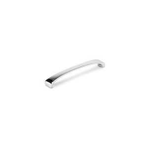 Richelieu 6 5/16-in (160 mm) Center-to-Center Chrome Refined Cabinet Pull