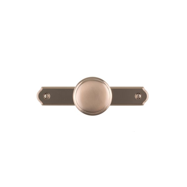 Bouton transitionnel rond Altadore de Richelieu, 1,57 po, champagne bronze