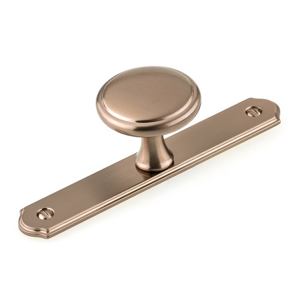 Richelieu Altadore 1.57-in Champagne Bronze Round Transitional Cabinet Knob (1-Pack)