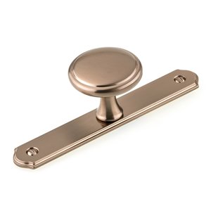 Richelieu Altadore 1.57-in Champagne Bronze Round Transitional Cabinet Knob (1-Pack)