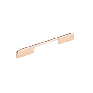 Richelieu 5 1/16-in to 7 9/16-in (128 mm to 192 mm) Beige Gold Contemporary Cabinet Pull