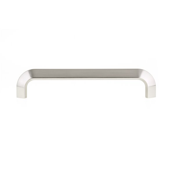 Richelieu Genova 6 5/16-in (160 mm) Brushed Nickel Contemporary Cabinet Pull