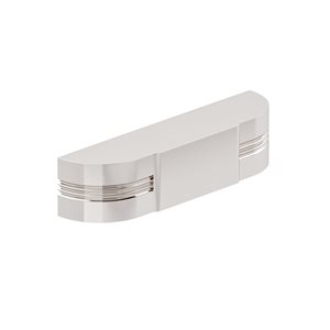 Richelieu Prato 5 1/16-in (128 mm) Polished Nickel Transitional Cabinet Pull