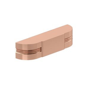 Richelieu Prato 5 1/16-in (128 mm) Rose Gold Transitional Cabinet Pull