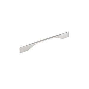 Richelieu Creston 8 13/16-in to 10 1/8-in (224 mm to 256 mm) Brushed Nickel Cabinet Pull