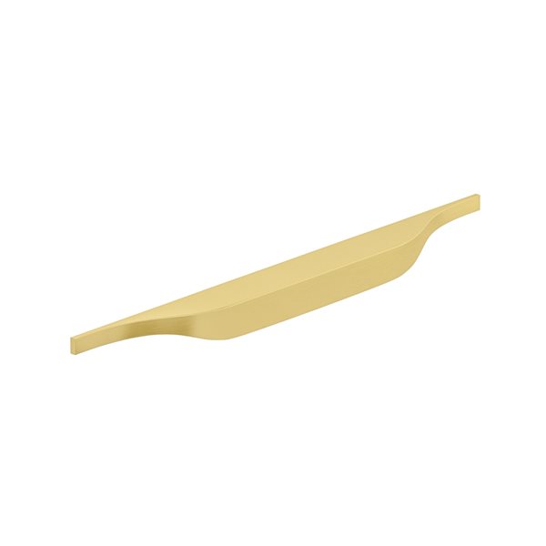 Richelieu 6 5/16-in (160 mm) Brushed Gold Contemporary Metal Pull