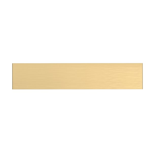 Richelieu 5/8-in (16 mm) Center-to-Center Brushed Gold Contemporary Cabinet Pull