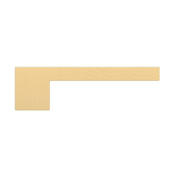 Richelieu 5/8-in (16 mm) Center-to-Center Brushed Gold Contemporary Cabinet Pull