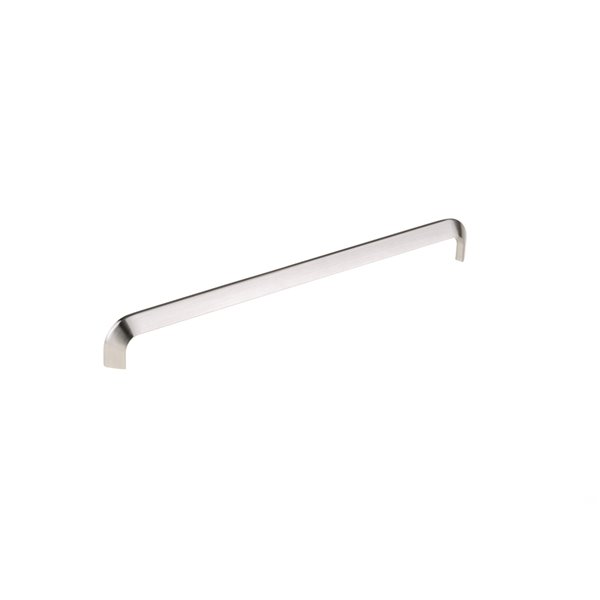 Richelieu Genova 12 5/8-in (320 mm) Brushed Nickel Contemporary Cabinet Pull